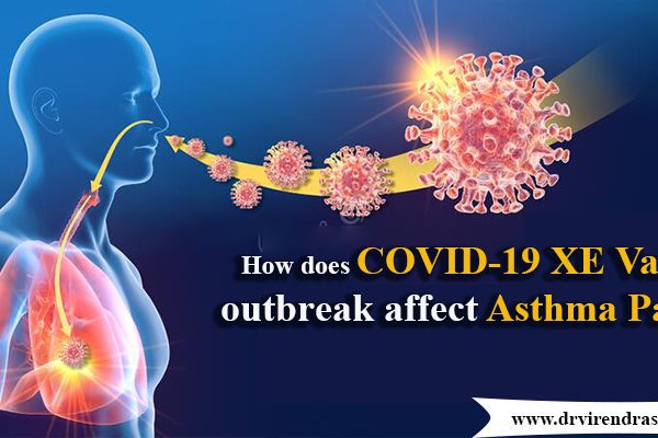 How does COVID-19 XE Variant outbreak affect Asthma Patients?
