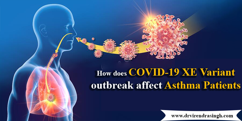 How does COVID-19 XE Variant outbreak affect Asthma Patients?
